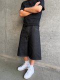 DENIM JORTS