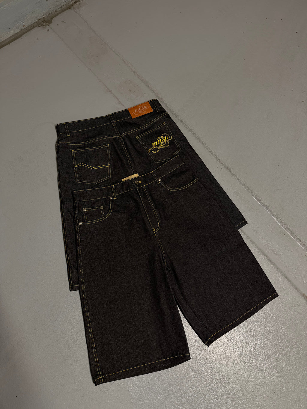 DENIM JORTS